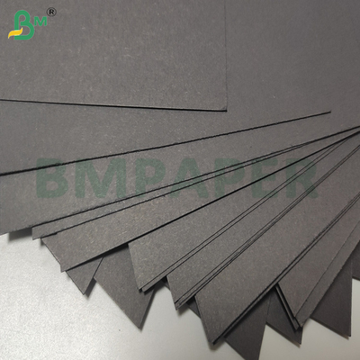 Zwart kartonnen hoesgewicht papier 350 gsm glad premium papier