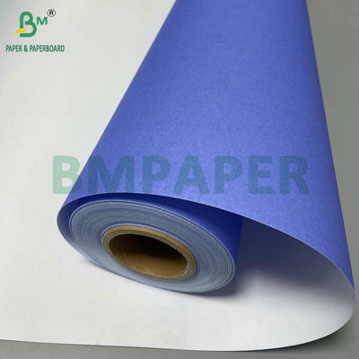 610 mm x 50 m A0 A1 80GSM Paarsblauw CAD Plotter Paper Roll