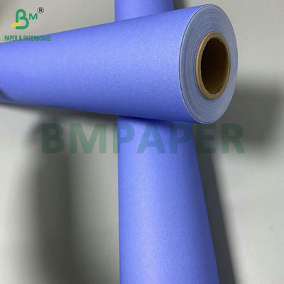 610 mm x 50 m A0 A1 80GSM Paarsblauw CAD Plotter Paper Roll