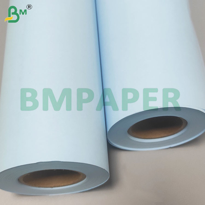 20 lb Stijfheid Blauwdrukpapierrol voor CAD-plottering 610 mm breed