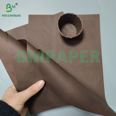 40 gram vetvrij Bruine bakbeker Taartpapierbak Muffin Liner