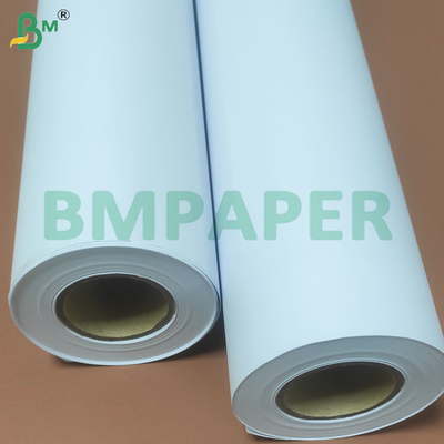 610 mm breedte Wit CAD Plotter papier rollen met nauwkeurig drukwerk