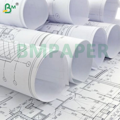BMPAPER breedformaatpapier 24" x 500" Rolls Bond Engineering 20lb 3" Core