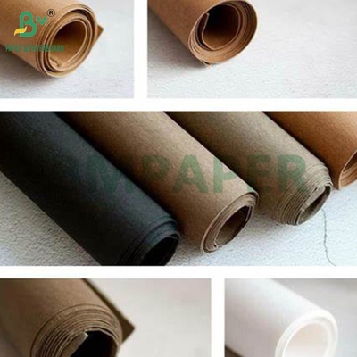 0.35mm 0,55mm Wasbaar Kraftpapier Stof Voor Tote Bags Waterdicht Naaien