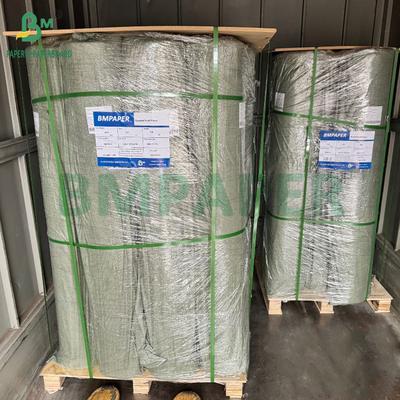 0.35mm 0,55mm Wasbaar Kraftpapier Stof Voor Tote Bags Waterdicht Naaien
