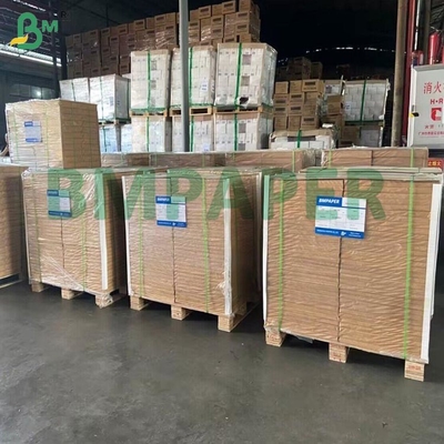 Hoogglanzend eenzijdig gecoat kunstpapier 70 gsm voor etikettering