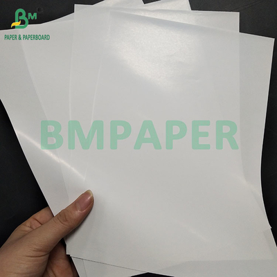 70 gm 90 gm C1S Gecoat glanzend papier voor de vervaardiging van 50 mm etiket rollen