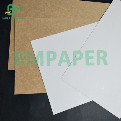 270 gm 350 gm Food Grade One Side Coated Brown back paper cake box