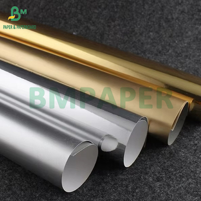 70 gram gemetalliseerd goud zilver natte sterkte papier voor bierlabel 70 x 100 cm