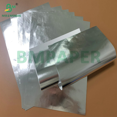 Aluminium coating witte rug 70gm natte sterkte papier voor glas flesje bier