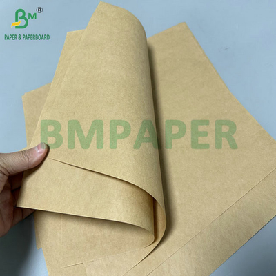 70 gr 80 gr Voedingsmiddelengraad Ongebleekt Kraftpapier Voor Winkeltassen 70 cm