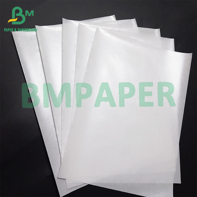 30GSM 50GSM 15PE Glossy Coat White Kraft Paper Food Packaging Bag