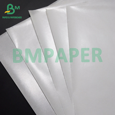 30GSM 50GSM 15PE Glossy Coat White Kraft Paper Food Packaging Bag