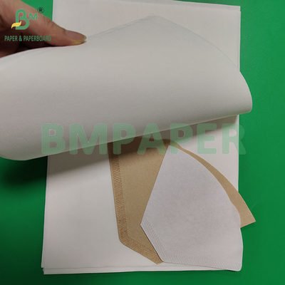 50 gm houtpulp gebleekt en ongebleekt Koffiefilterpapier 328 mm