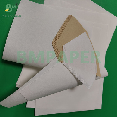 50 gm houtpulp gebleekt en ongebleekt Koffiefilterpapier 328 mm