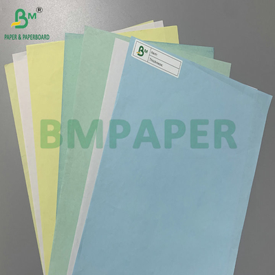 Geel Blauw 55 gm 60 gm Blank koolstofvrij papier voor ontvangst
