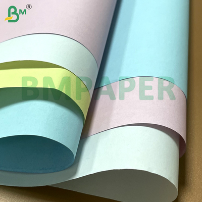 50-75 gram gekleurd koolstofvrij papier CB / CF / CFB A2 650x910mm & Briefgrootte voor ontvangst en formulier afdrukken
