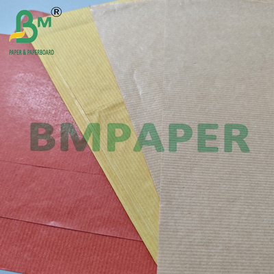 889 mm x 1194 mm Kraftpapier met gekleurde gestructureerde strepen voor ambachtelijk gebruik/DIY