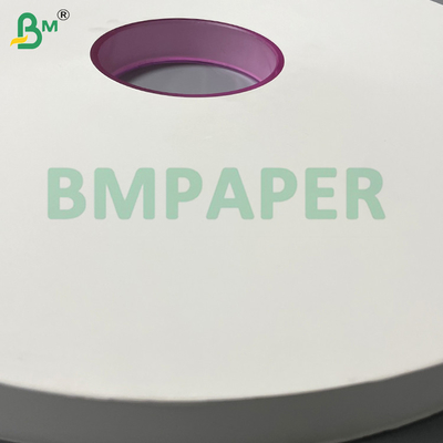 24 gram wit gedrukt Eco Straw Wrapped Paper Voedselpapier 22 mm 5000m Voor stro verpakking
