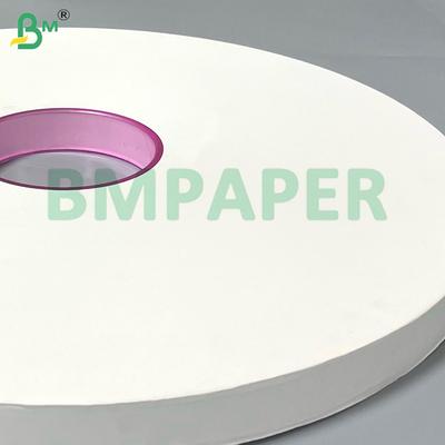24 gram wit gedrukt Eco Straw Wrapped Paper Voedselpapier 22 mm 5000m Voor stro verpakking