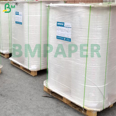 24 gram wit gedrukt Eco Straw Wrapped Paper Voedselpapier 22 mm 5000m Voor stro verpakking