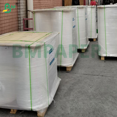 28 gsm 27 mm 30 mm 34 mm Voedingsmiddelen afdrukbaar Straw Wrapping Paper In Roll Individuele verpakking