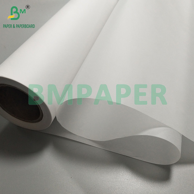 53-93 gram Gennemsigtig Kalkerpapir Translucent Tracing Paper 2" Core.