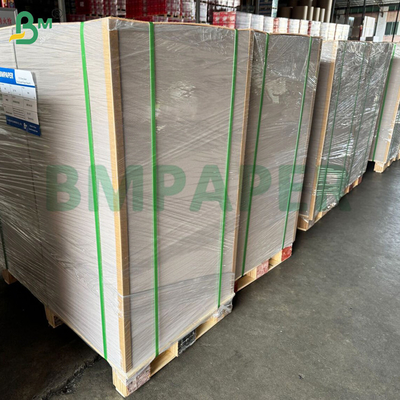 Recycled 70gm 85gm enkelzijdig gemetalliseerd zilveren kraftpapierrol