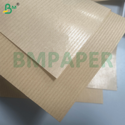 Gestript Kraftpapier Textuur 40 gsm Eenzijdige machine geglazuurd glanzend Voor verpakking