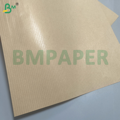 Gestript Kraftpapier Textuur 40 gsm Eenzijdige machine geglazuurd glanzend Voor verpakking