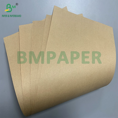 Houtpulp gestreept 60 g 70 g bruin rood kraftpapier voor kartonpapier