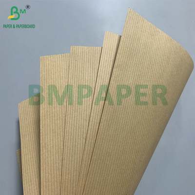Houtpulp gestreept 60 g 70 g bruin rood kraftpapier voor kartonpapier