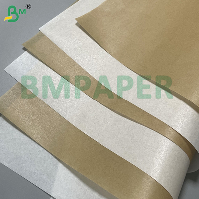 35g 38g Bruin Microwave Safe Air Fryers Vetdicht Silikon Pergamentpapier voor zelfklevend achterpapier