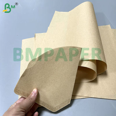 50 g/m² 340 mm 380 mm voedselveilig wit bruin koffiefilterpapier voor koffiehuizen