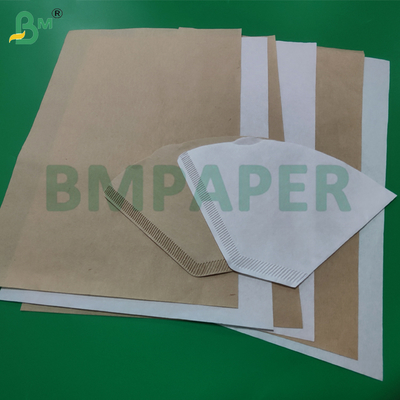 50gsm 54gsm Wit Bruin Crêpe Koffiefilterpapier Voor Theezakjes Milieuvriendelijk