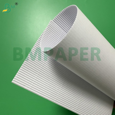 Witte Mic-Golfkarton Rollen 100cmx50m, 2 Lagen 70gsm + 70gsm