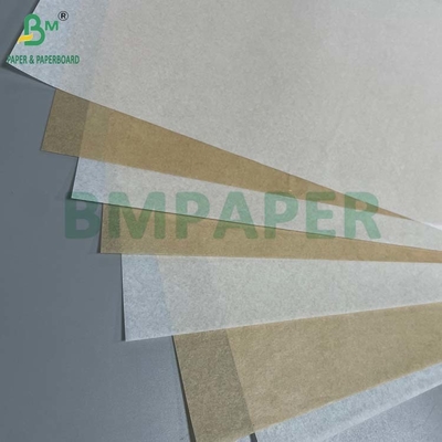 30GSM 35GSM gebleekt ongebleekt vetvrij siliconen bekleed bakpapier