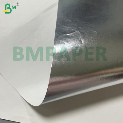 70 grams per vierkante meter (gsm) Sterk bedrukbaar voedselveilig zilverkleurig aluminiumpapier voor het verpakken van hamburgers en koekjes