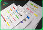 60gsm kleurrijk het Drinken Stro Verpakkend Document met Druk van de Voedsel de Veilige Inkt