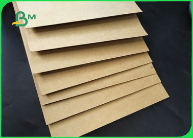 Niet gebleekte Natuurlijke Bruine Kraftpapier-Voeringsraad 350gsm 70 X 100cm in Blad