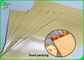 Het sterke Vochtbestendige Poly Plastic Met een laag bedekte Document van het Voedselpak met Verschillende Dikte