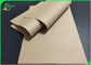 50gsm - het Document van 120gsm het Rekupereerbare Niet beklede Kraftpapier Materiaal van Broodjes Duurzame Handtassen