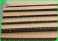 Duurzame B-Fluit Bruine Golfdocument Bladen &amp; Stootkussens 125gsm + 100gsm