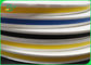 Voedselrang Kleurrijk Voor het drukken geschikt Straw Paper For Strip Straws 15mm