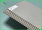 Gerecycleerde pulp Dubbele Kanten Grey Color 750gsm 1.2mm Dik Straw Board Sheets