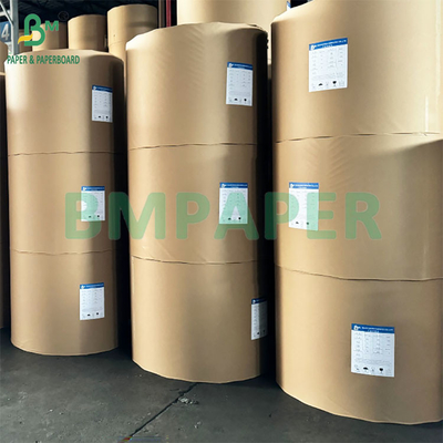 70 gm 90 gm C1S Gecoat glanzend papier voor de vervaardiging van 50 mm etiket rollen