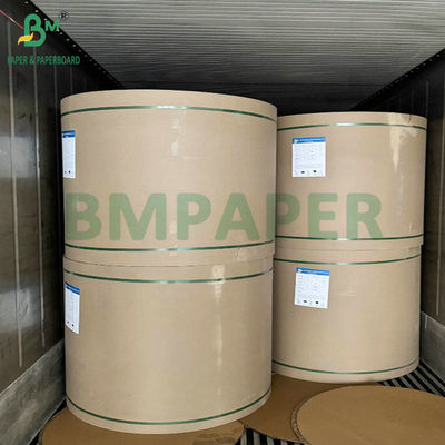 Glanzend gecoat papier met blauwe kern 71 x 65 cm