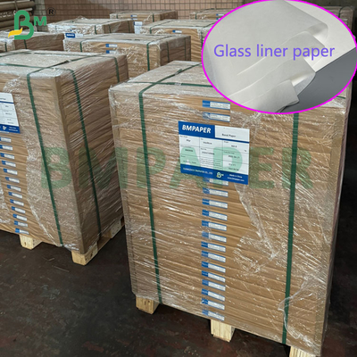 Tensile sterkte 28 gram Wit glas liner papier ton bescherm wijnfles 11 x 14 inch