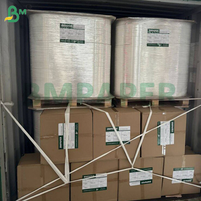 24 gsm 28 gsm Straw Wrapping Paper voor de drankenindustrie 29 mm 33 mm Hoge sterkte