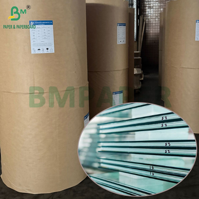 36GSM Uitstekende Schimmelbestendigheid Bruin Kraftpapier voor Glasinterleaving